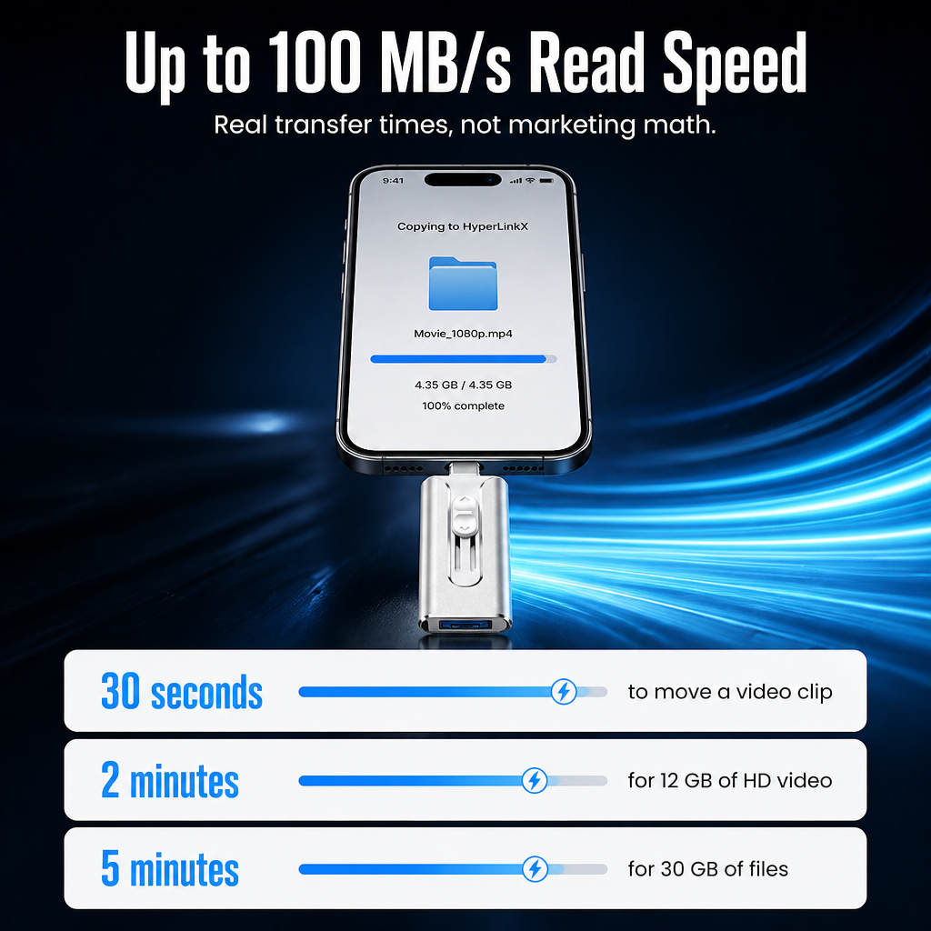 HyperLinkX™ — Rapid Sync That Protects Your Device and Keeps It Stylish