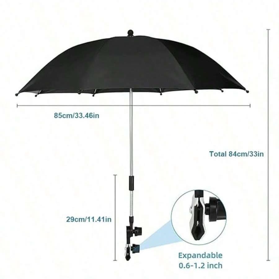360° Rotating Portable Beach Umbrella with Chair