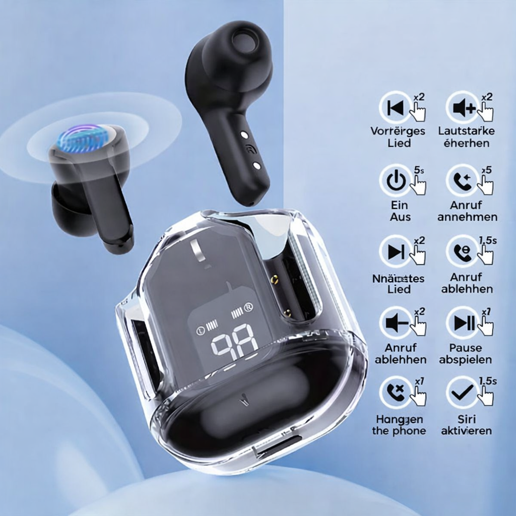 Wireless Earbuds | In-Ear Headphones | Sharp Sound & Long-Lasting Playtime | ClearBeat