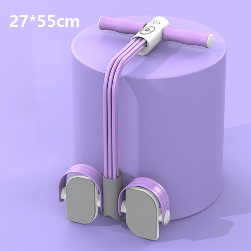 Full-Body Workout Resistance Trainer with Foot Pedals