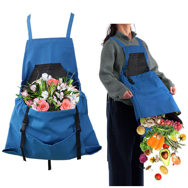 Durable Gardening Apron with Water Resistance and Tool Pockets