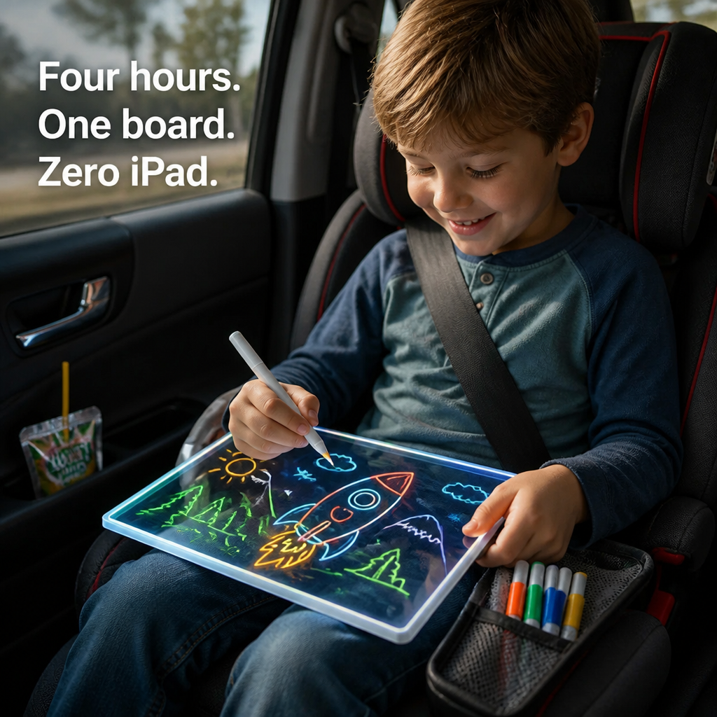 LumaCraft™ — Swap Screen Time For Radiant Doodles That Erase Instantly