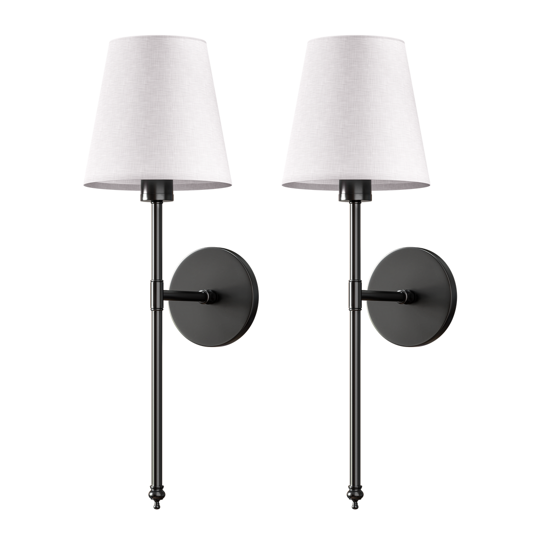 Remote-Controlled Wall Lamp – Battery Operated, Drill-Free Installation