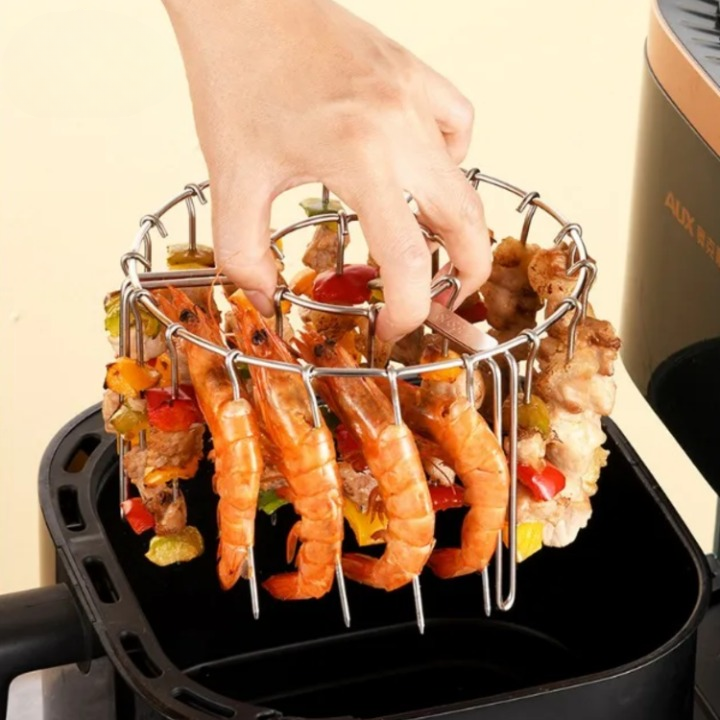 Hot Air Fryer Skewer Accessory – Simplified Indoor Grilling
