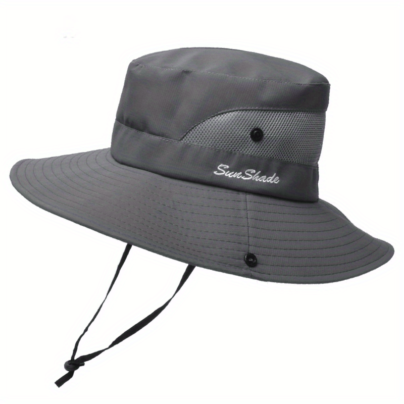 Breathable Sun Hat with UV Shielding and Ventilated Design