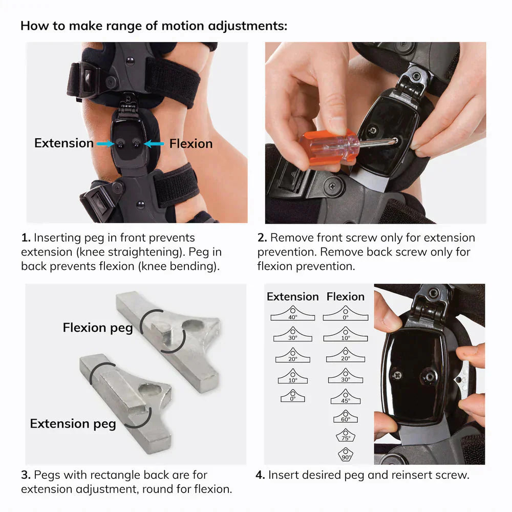 Adjustable Knee Support for Osteoarthritis – Symmetrical Pain Relief