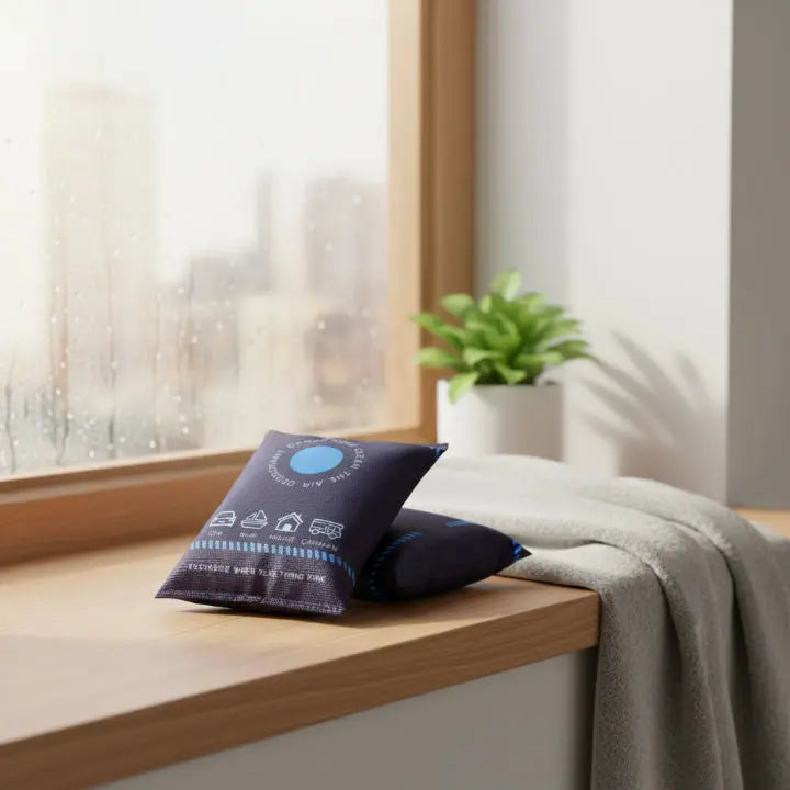 Buy One Get One Free | Moisture Absorption Bags – Clear Windows, Fresh Air, Total Peace