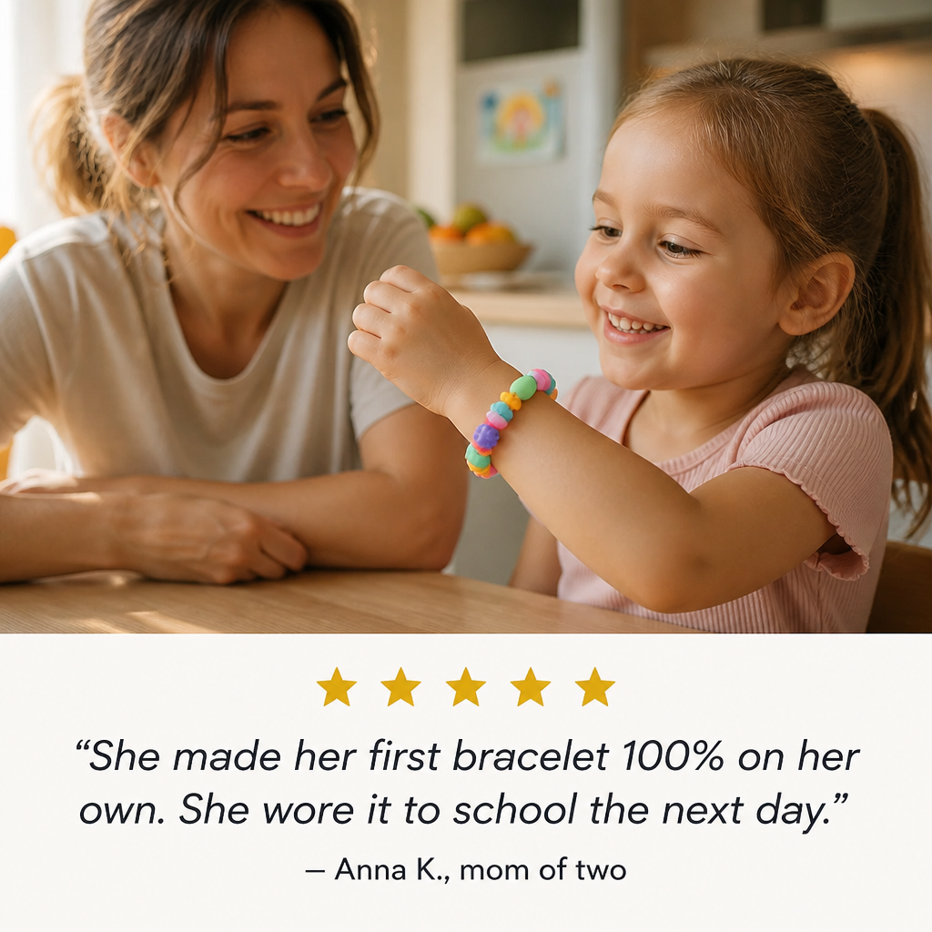 LumaBeads™ — Craft Bracelets, Rings, and Necklaces Without String or Knot