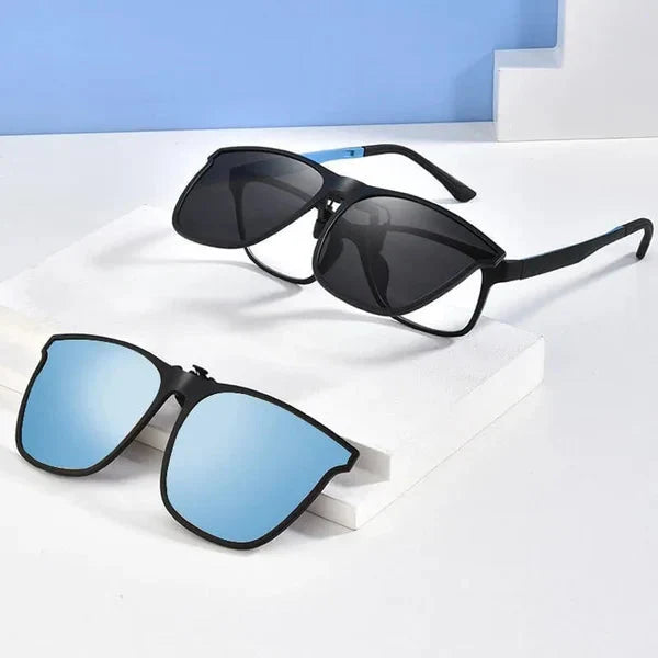 Clip-On Polarized Sunglasses for Prescription Eyewear