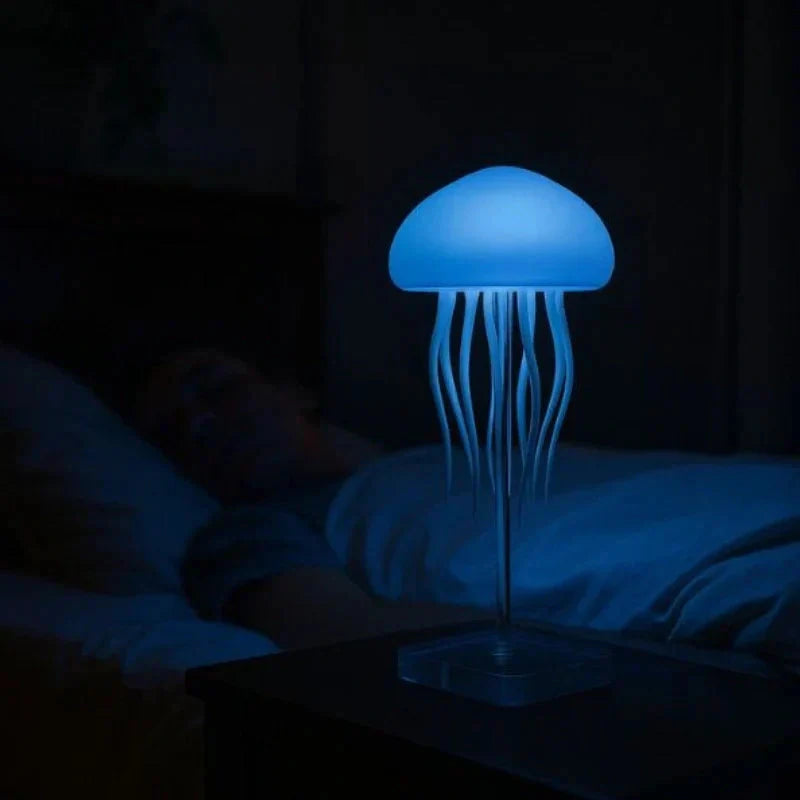Touch-Controlled Color-Changing Jellyfish Lamp