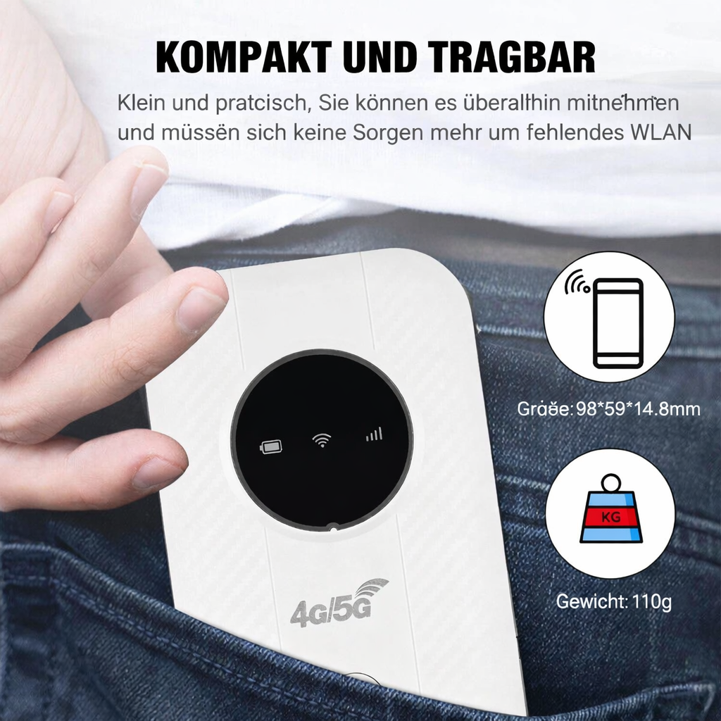Mobile Wi-Fi Router | 4G LTE Hotspot | Fast & Portable | NetLink