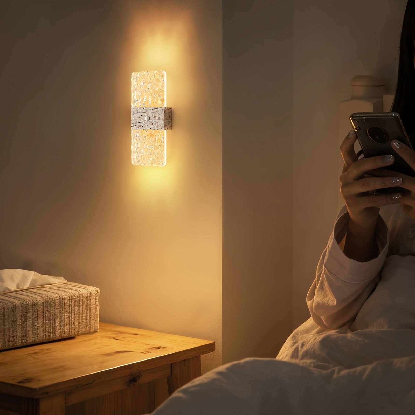 Rechargeable LED Lamp with Motion Sensor Feature