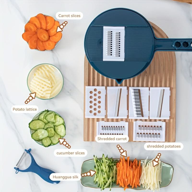 12-in-1 Multifunctional Vegetable Slicer and Chopper
