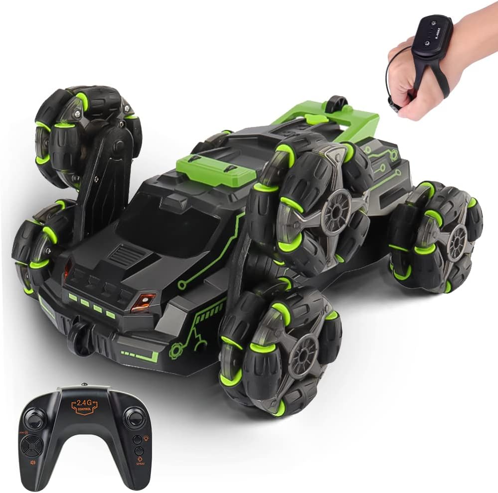 All-Wheel Drive Stunt Car with RC Remote Control