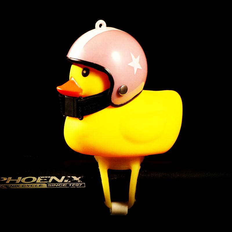Bicycle Bell with LED Light and Horn - Duck Design