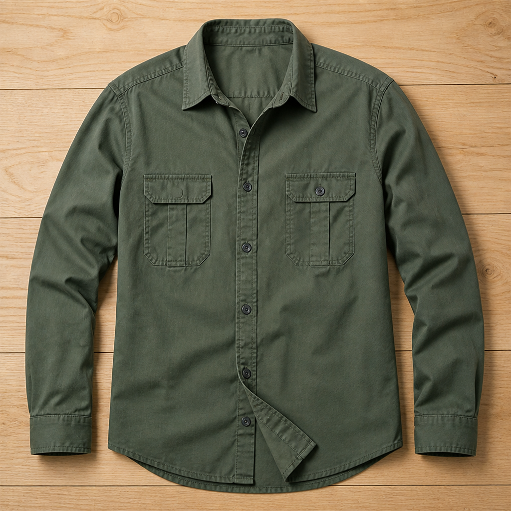 ArdentEase™ Cotton Shirt — Feel Fresh, Look Sharp, Own Every Moment