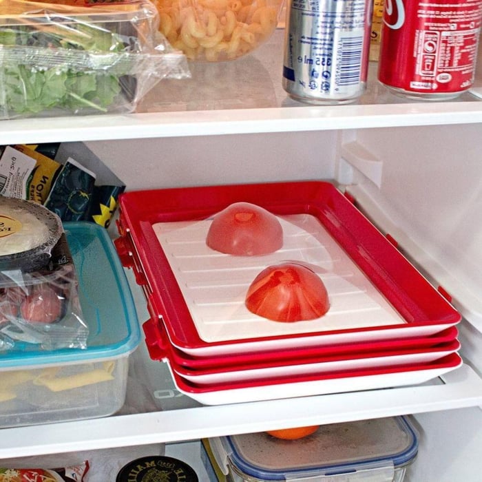 Fresh Storage Plate | Prolong Food Freshness | Stretch Seal Film | FreshPlate
