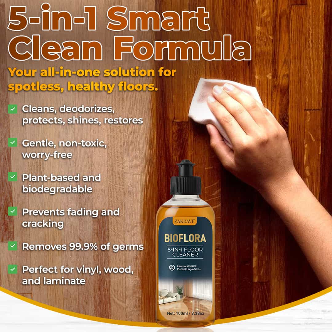 PureRadiance™ 5-in-1 Floor Elixir — Transform Your Floors Into a Safe, Dazzling Haven That Lasts for Days