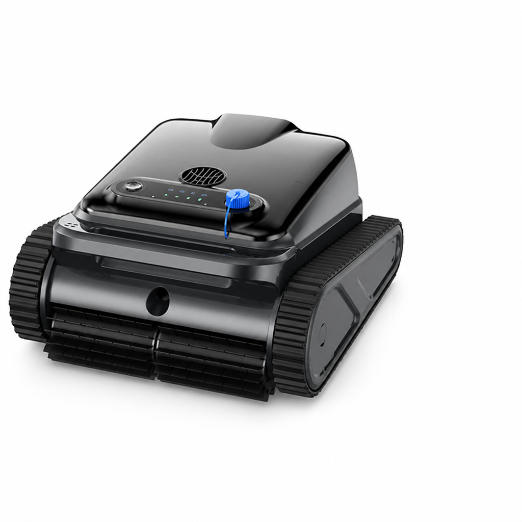 Cordless Dual-Pump Wall-Climbing Robotic Pool Cleaner