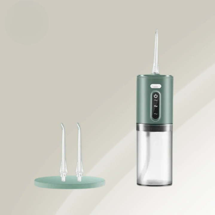 Water Flosser for Dental Care with Interchangeable Nozzles