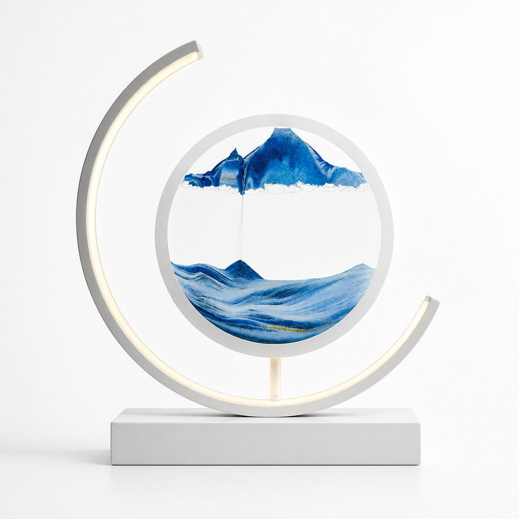 Handmade Sand Landscape Table Lamp