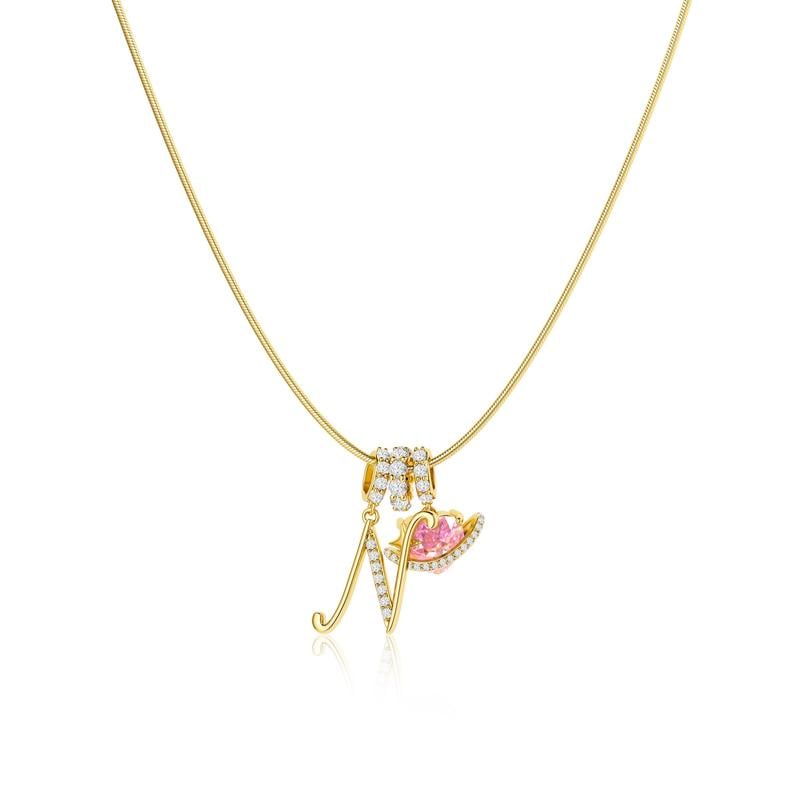 LuminaCharm™ 3-Layer Initial Pendant Necklace — Carry Your Unique Story with Effortless Glam and Confidence