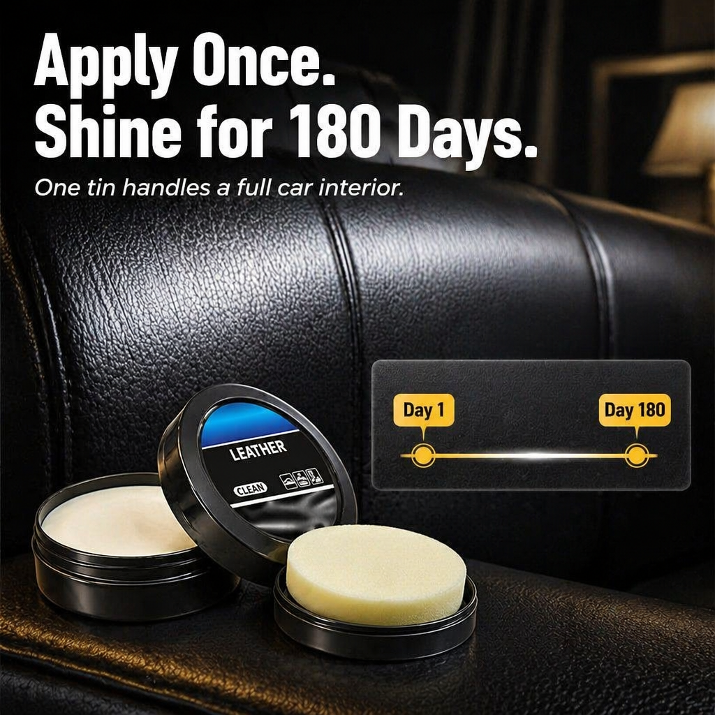 LeaTherma™ Balm — Bring Back Silky Smoothness and Protect Your Leather for 6 Months