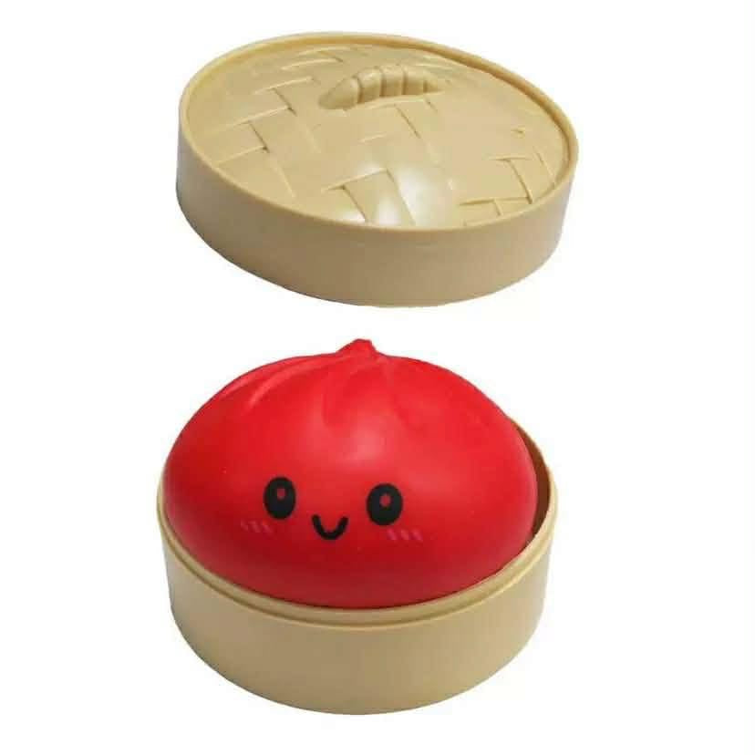 Soft and Stretchy Dumpling Design Anti-Stress Ball