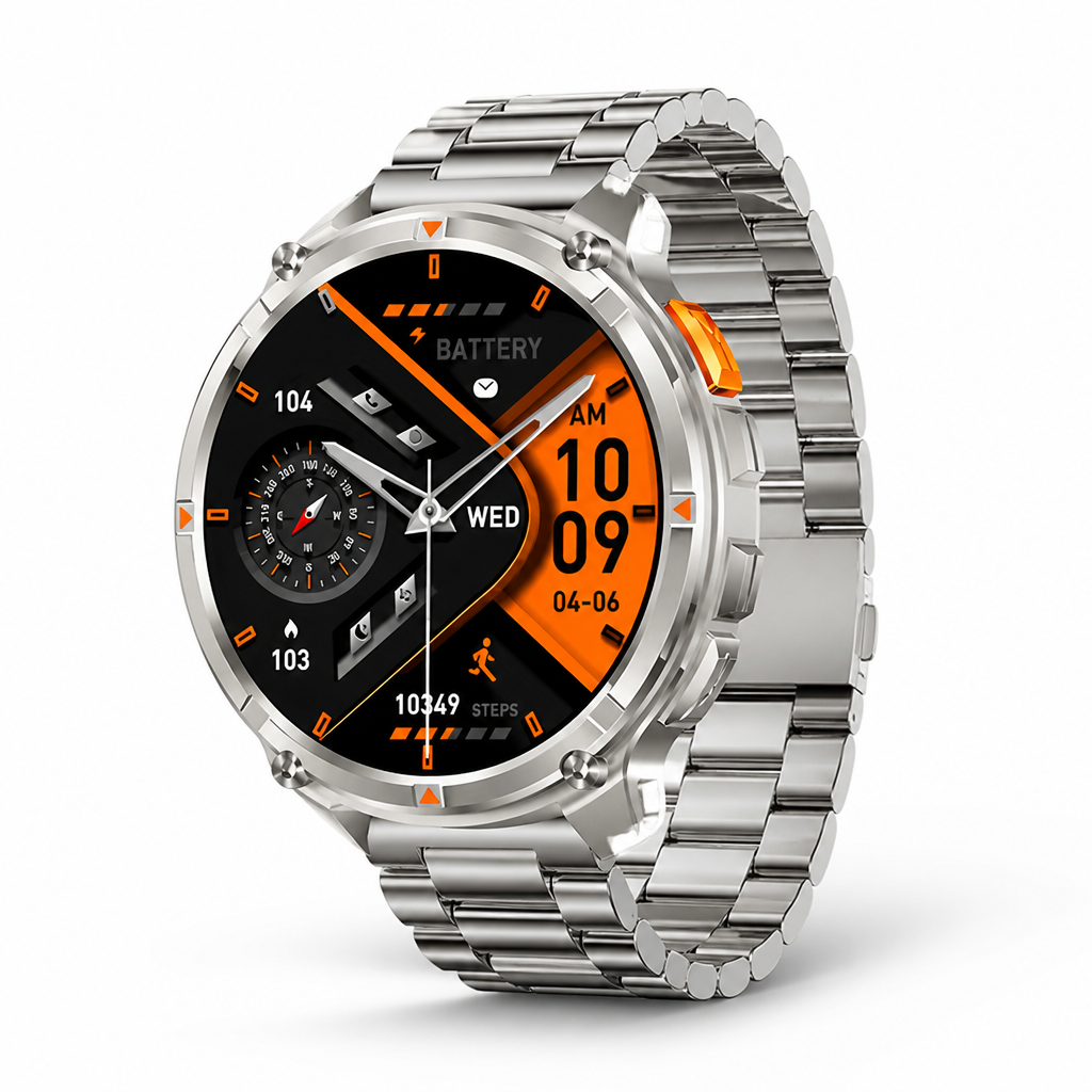 90-Day Standby Fitness Smartwatch (1.7-Inch HD Display)