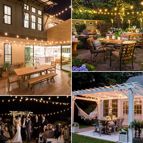 LED String Lights for Garden and Patio – Waterproof Design