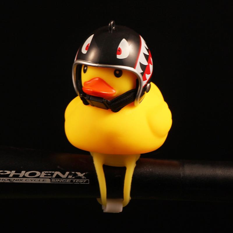 Bicycle Bell with LED Light and Horn - Duck Design