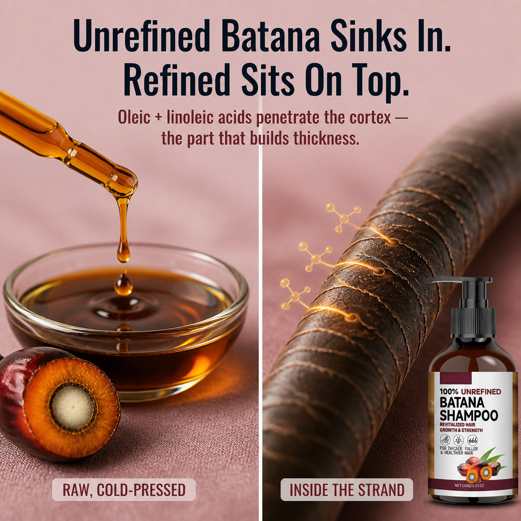 VitaFleur™ — Restore Fragile, Thinning Hair with Pure Unrefined Honduran Batana