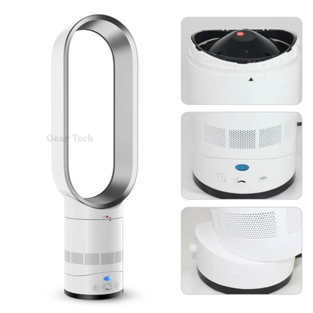 16-Inch Blade-Free Cooling Fan with Remote Control