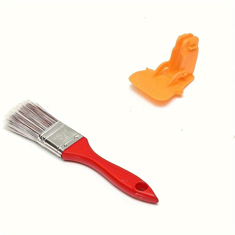 Paint Scraper Integrated into Brush Design