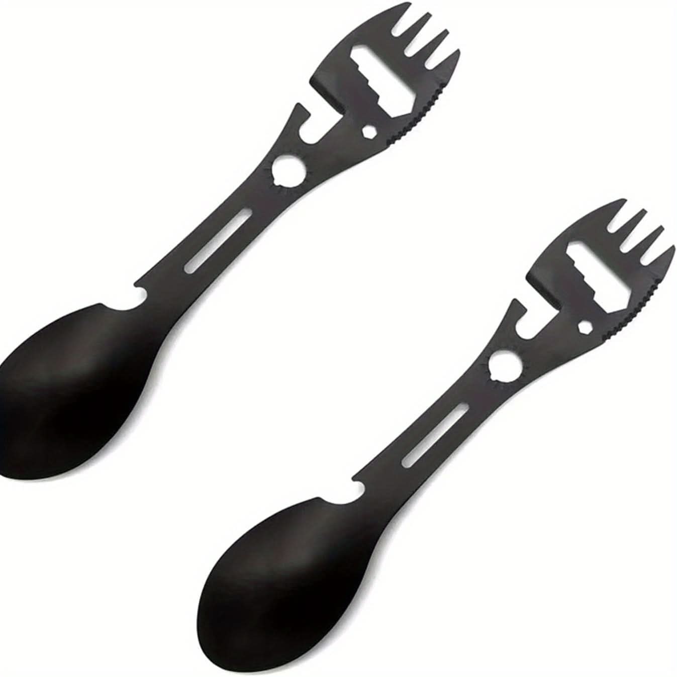 Multifunctional Spork Tool for Camping and Outdoor Dining