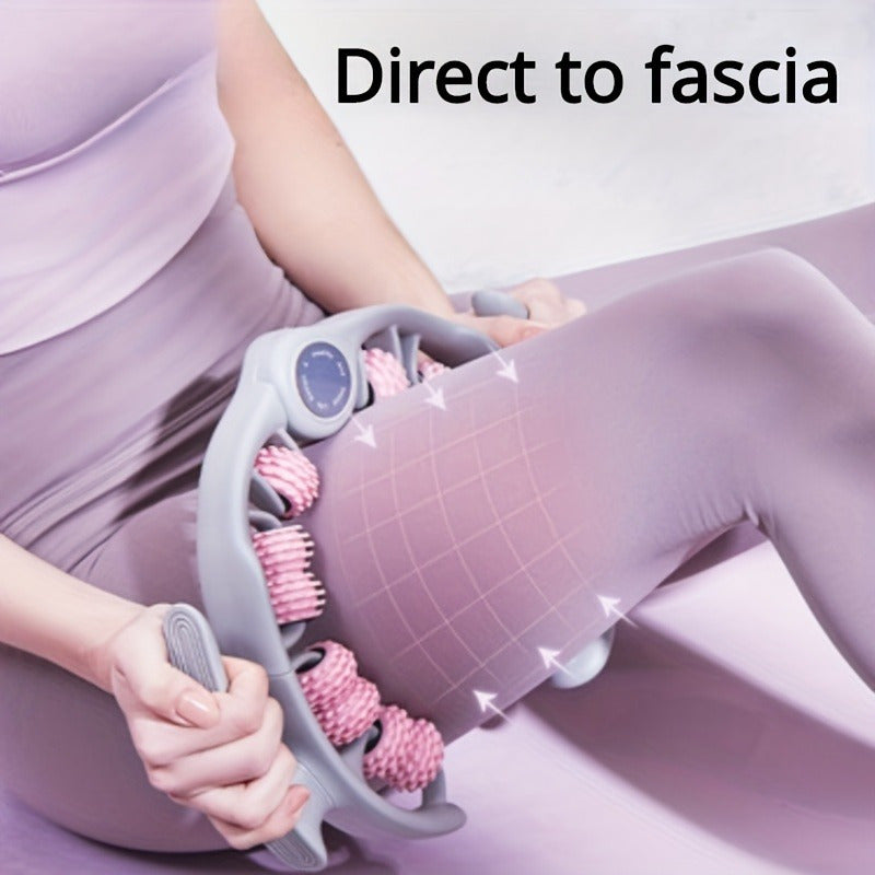 14-Roller Massage Tool for Deep Muscle Relaxation