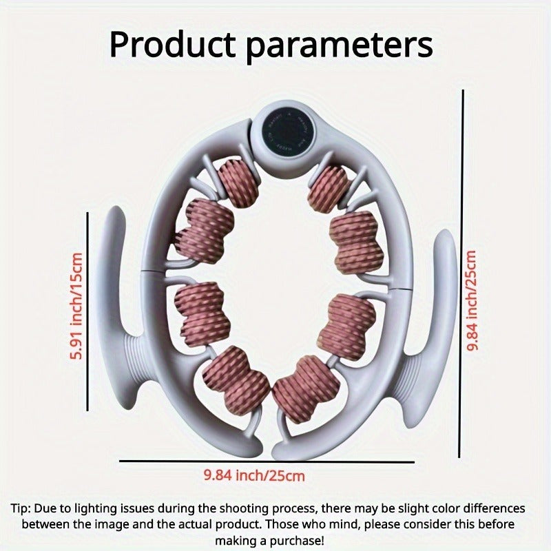 14-Roller Massage Tool for Deep Muscle Relaxation