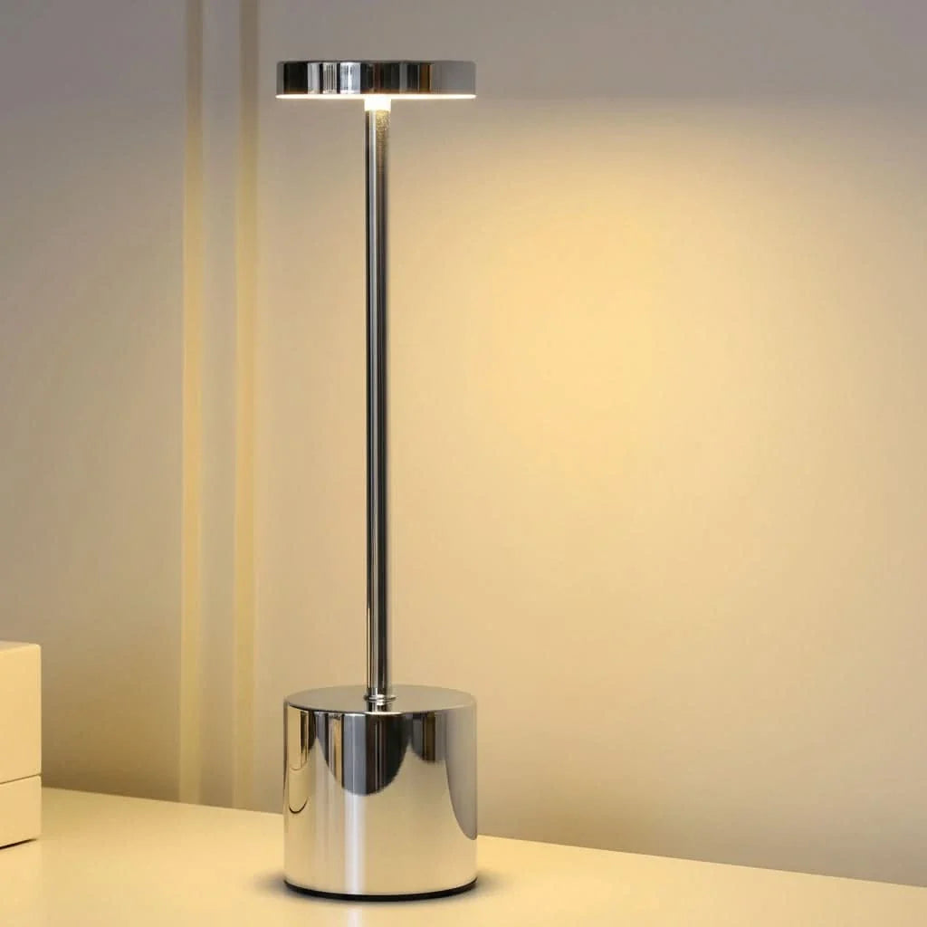 Portable LED Desk Lamp with Dimmable Light for Indoor and Outdoor Use
