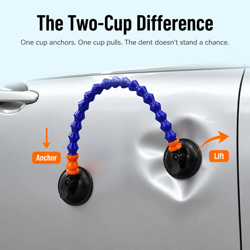 DentEasePro™ — Pop Out Parking-Lot Dents from Your Car in Less Than a Minute