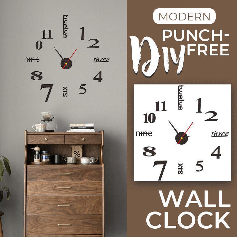 Modern Design Wall Clock – Silent and Noise-Free