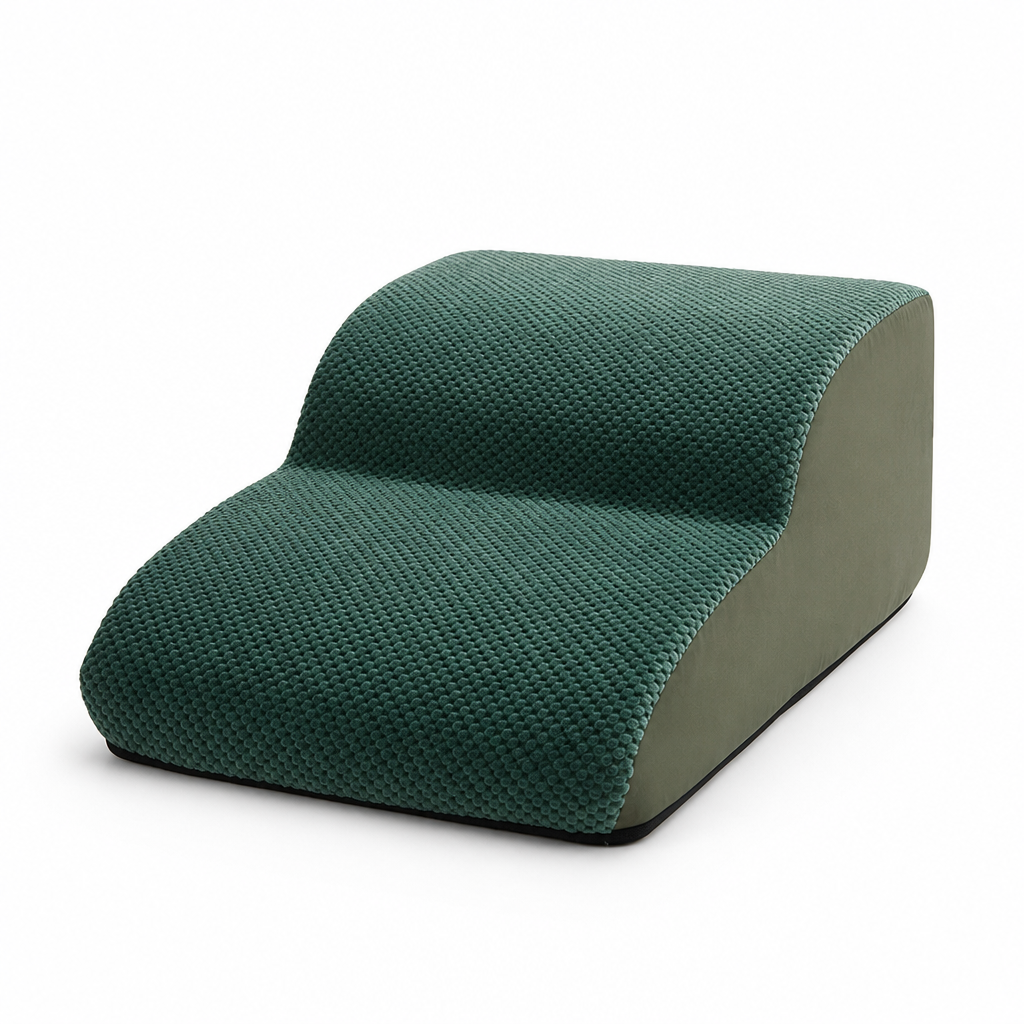 Orthopedic Non-Slip High-Density Foam Pet Stairs (Removable Washable Cover)