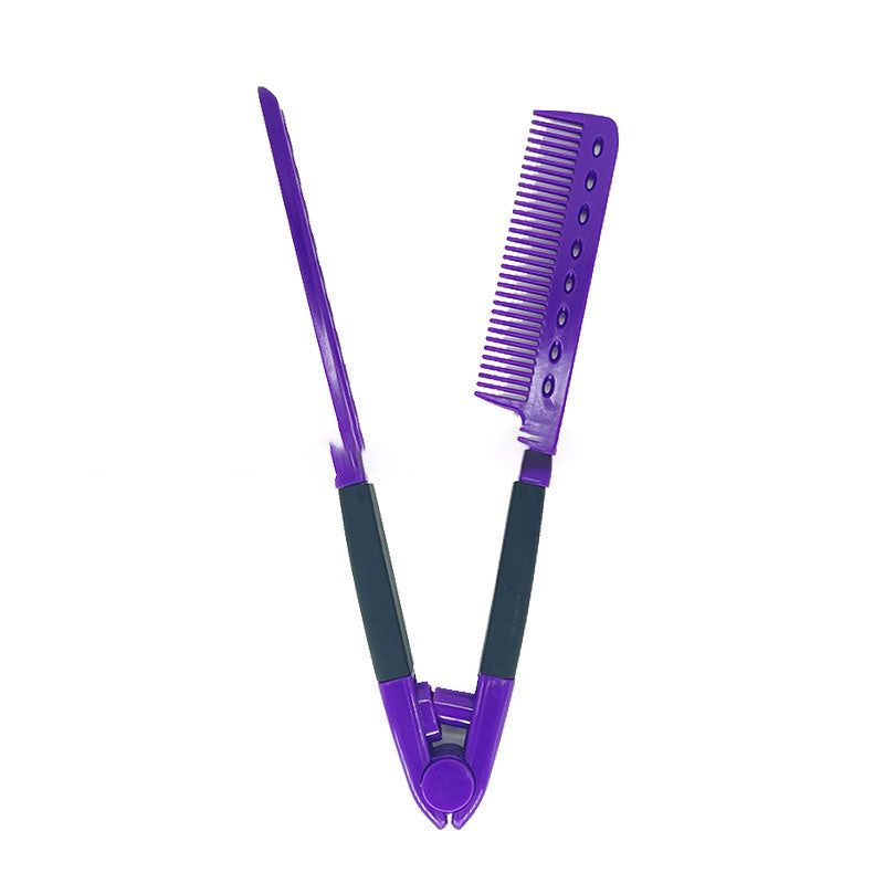 Smoothing V-Shape Hair Comb - Tangle-Free and Gentle on Hair