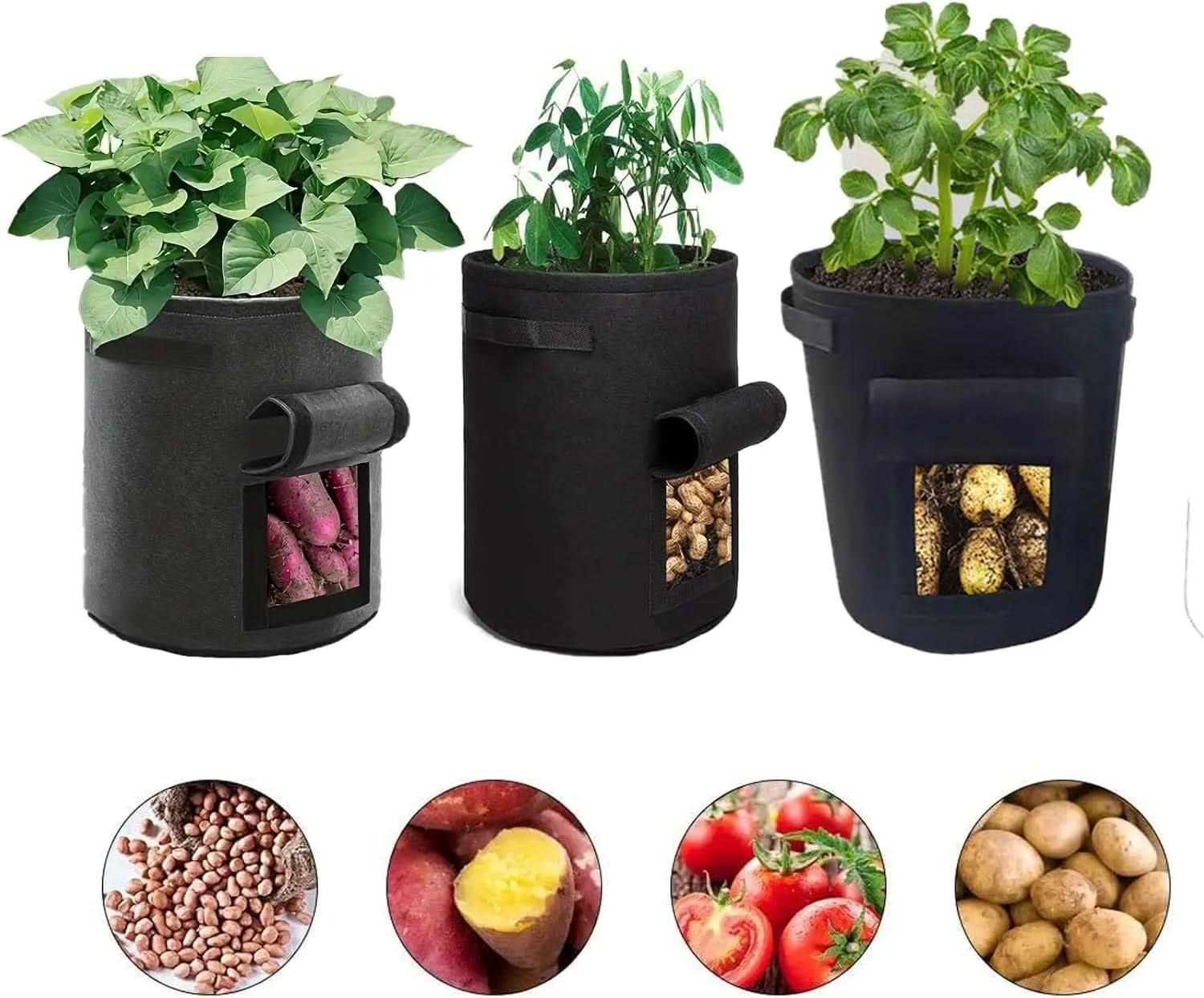 Potato Growing Bag Made of Fabric