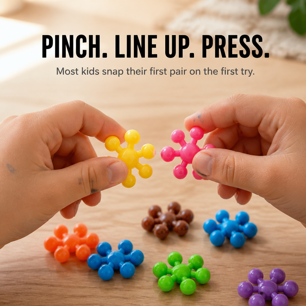 SnapEase™ Connections — Ignite Your Child’s Imagination and Focus for Hours of Creative Joy
