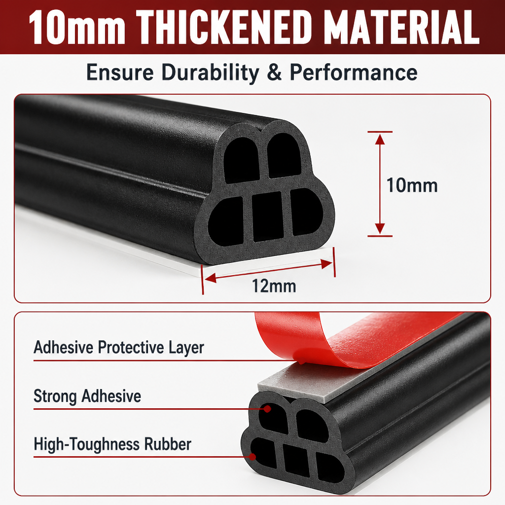 HushSeal™ — Cut Your Cabin Noise From 85 dB to 50 dB in Minutes