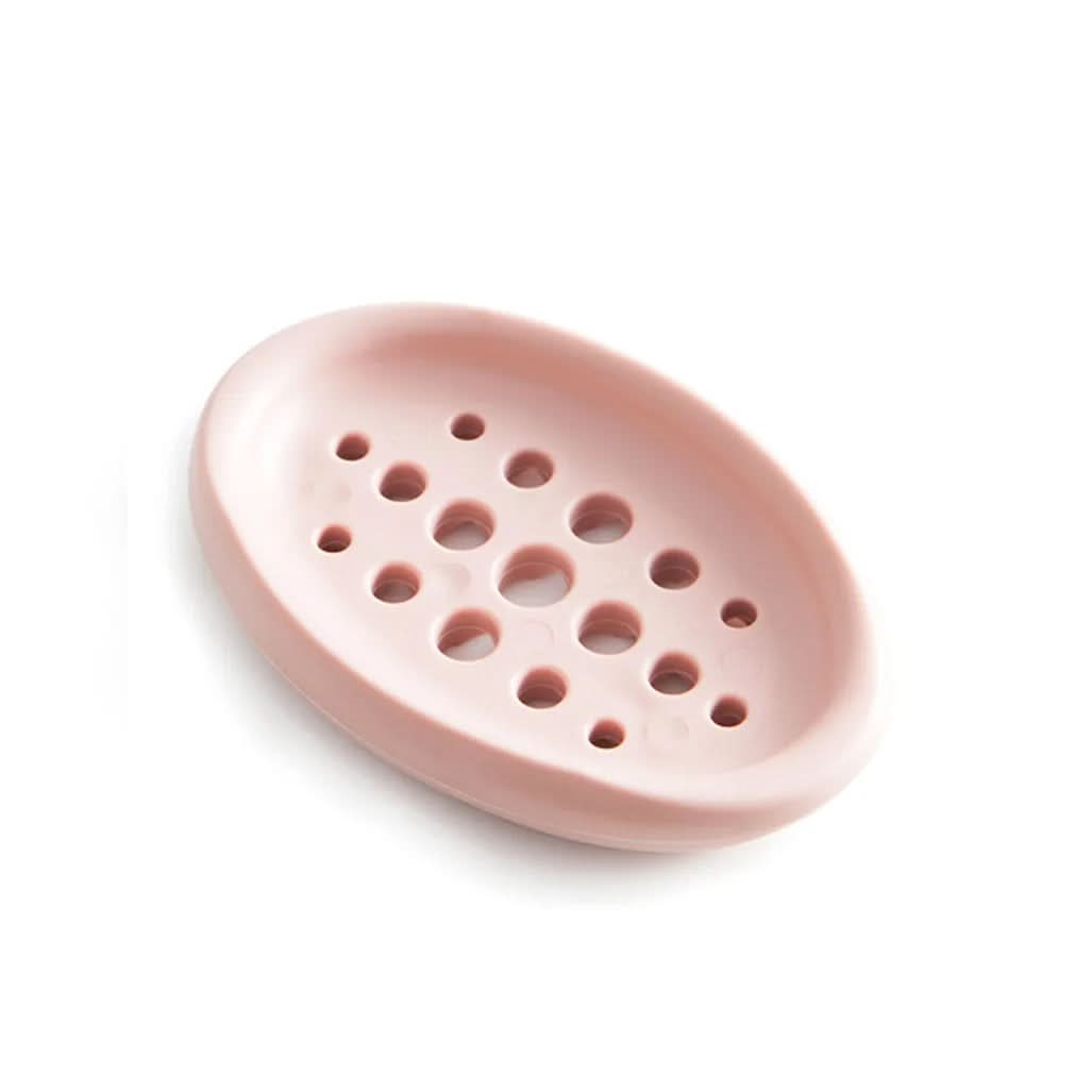 Silicone Soap Holder and Dish for Easy Draining