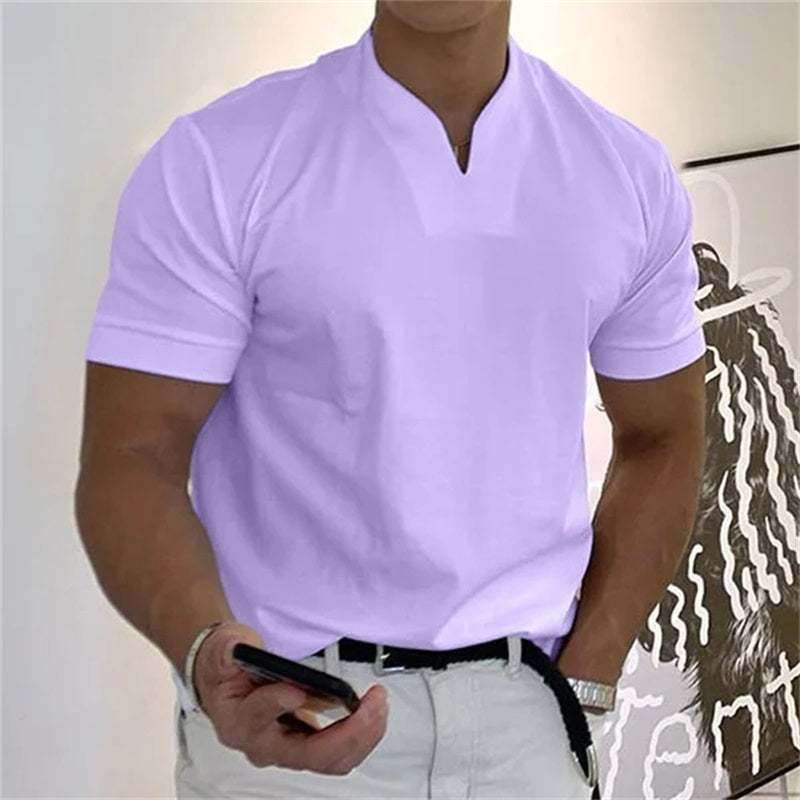 ValorVibe™ Men’s Business Casual V-Neck — Look Razor-Sharp and Feel Unstoppable All Day
