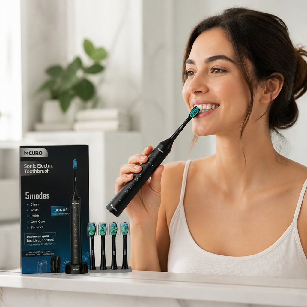 40000 VPM Sonic Electric Toothbrush (5 Modes)