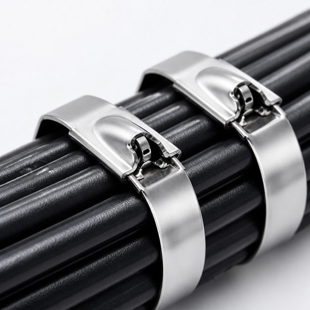 TitanGrip™ — Lock Cables, Pipes & Gear Tight Where Plastic Ties Snap