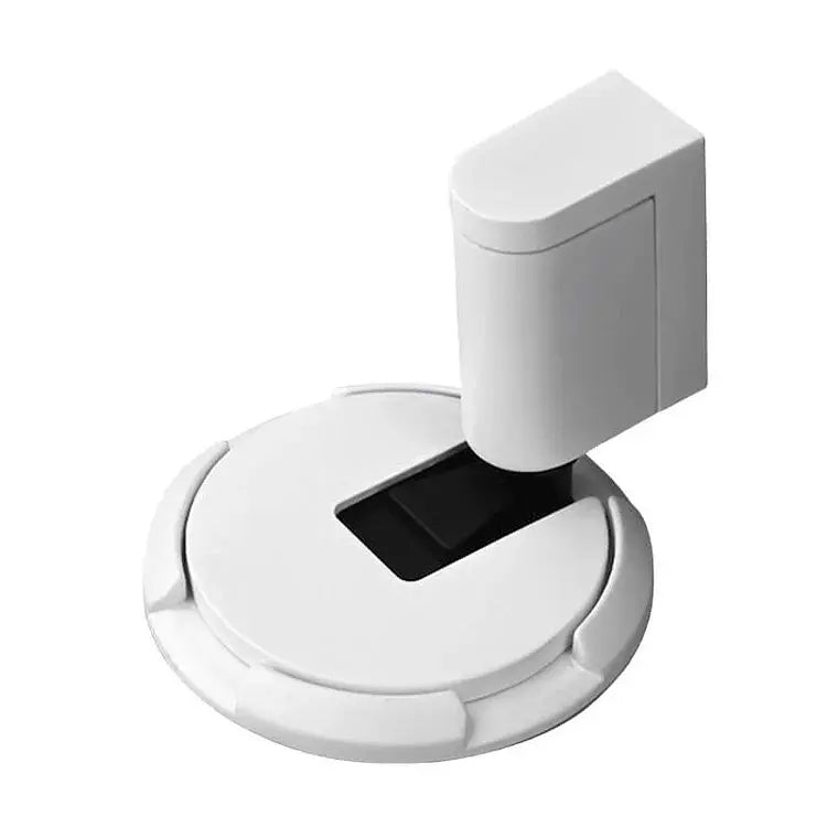 Stylish Door Protection with Floor-Mounted Stopper for Home Use